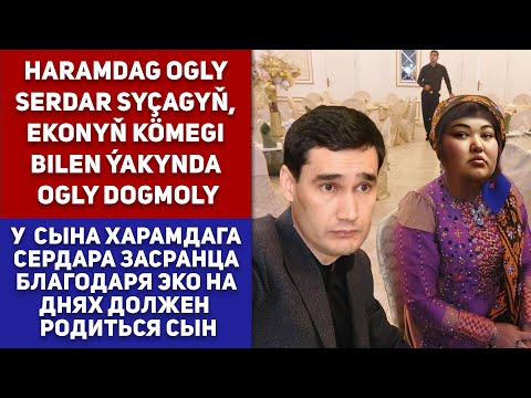 Turkmenistan Haramdag Ogly Serdar Syçagyň, EKOnyň Kömegi Bilen Ýakynda Ogly Dogmoly