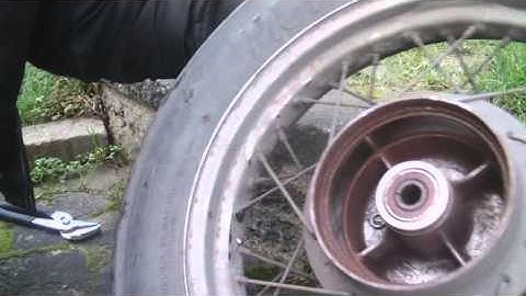 Fastest Motorcycle Wheel-Bearing Removal EVER...