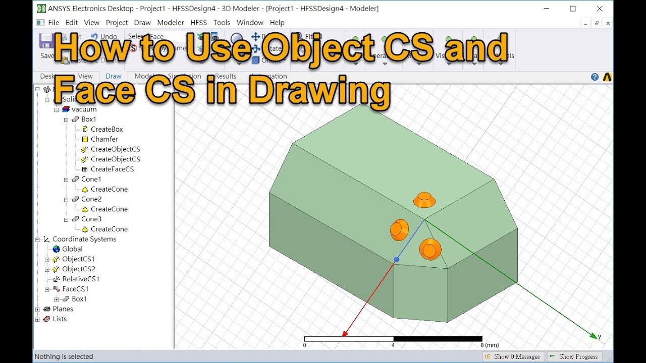 How to Use Object CS and Face CS in Drawing - YouTube