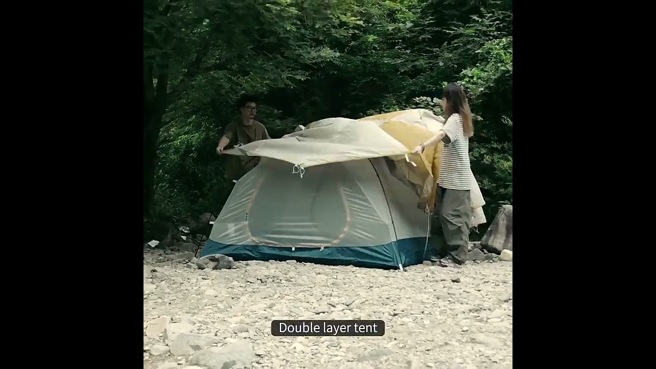 Naturehike Cloud-Creek 3-person tent - YouTube