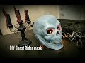 Ghost Rider skull mask DIY EVA foam