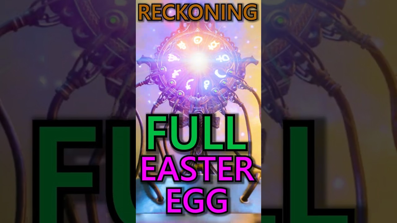 The FULL EASTER EGG GUIDE for the Reckoning on Black Ops 6 #shorts #tutorial #bo6
