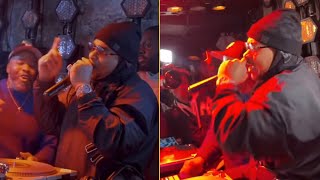 Max B Performs At His Welcome Home Party In Nyc Club With French Montana, Camron And More