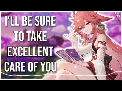 3DIO | Yae Miko Get's you Ready for a Special Event 👀| Ms. Hina Genshin Impact ASMR RP