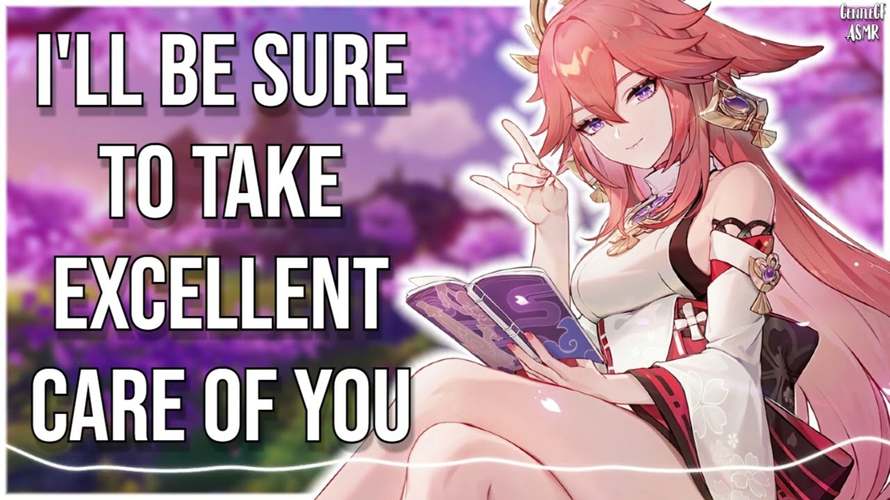 3DIO | Yae Miko Get's you Ready for a Special Event 👀| Ms. Hina Genshin Impact ASMR RP