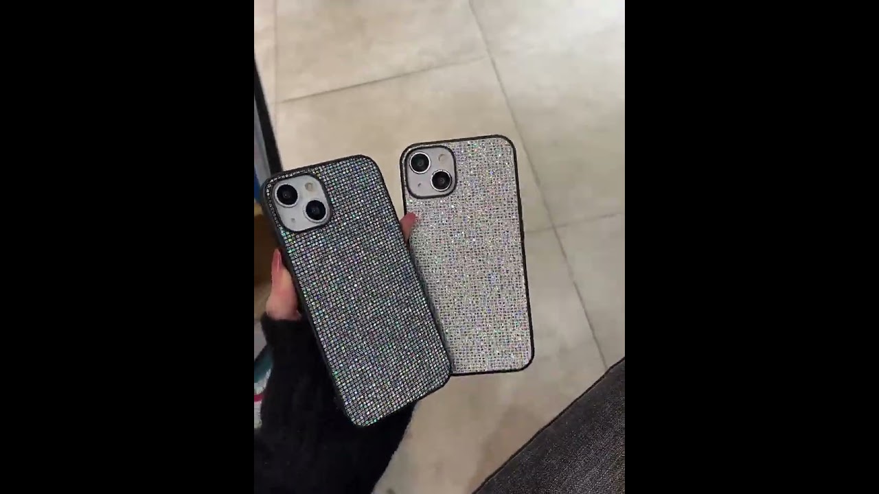 Силіконовий чохол "Bling Sequin" з блискітками для iPhone 11 Pro Max Чорний