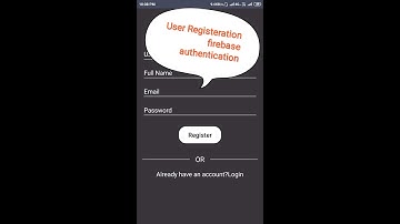 Social Media Android App user registeration tutorial #3 | instagram clone firebase