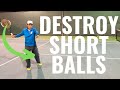 Tennis Lesson: How To Put Away Short Balls