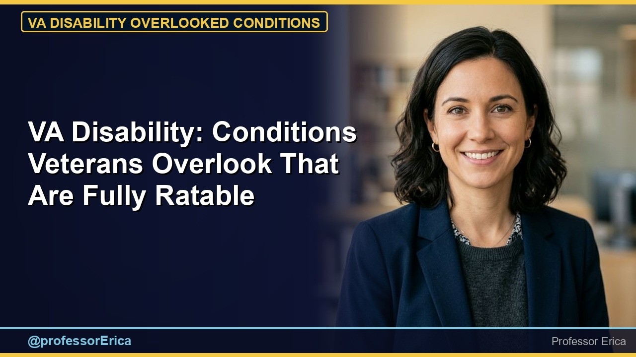 VA Disability: Conditions Commonly Overlooked — The Hidden Rating Opportunities