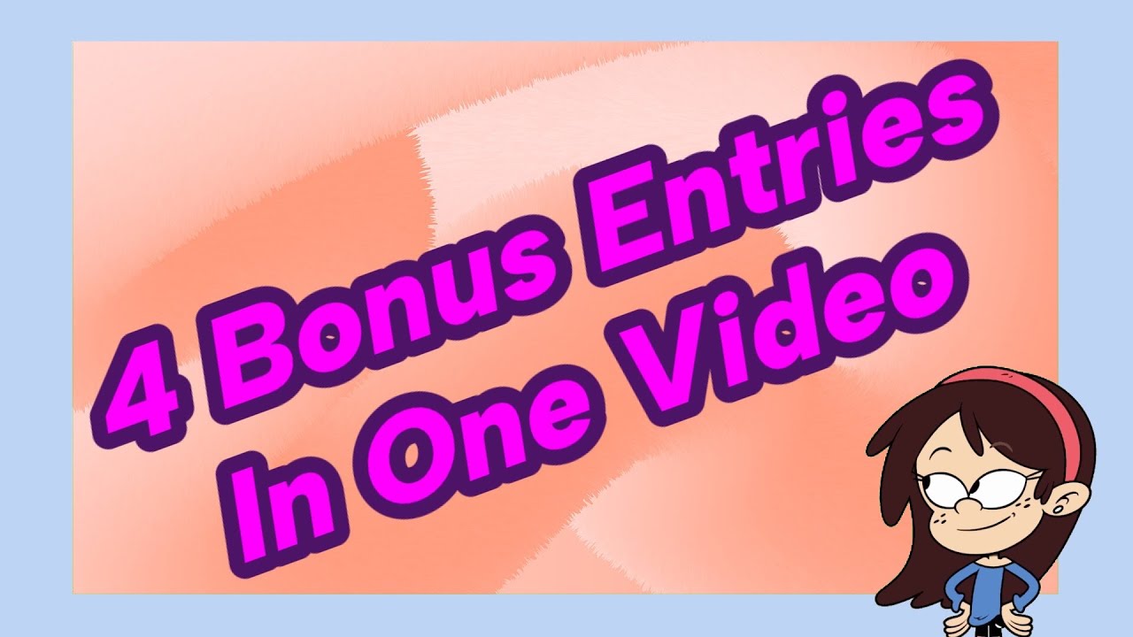 (Collab Entry) 4 Bonus Entries In One Video - YouTube