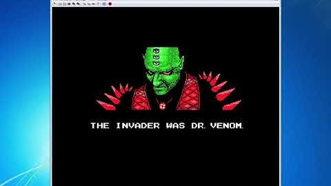 Nemesis 2 intro on pc with RuMSX