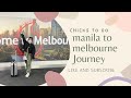 Manila to Melbourne Travel Journey! | Chicks To Go