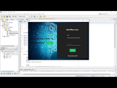 JavaFX : Créer une page de connexion