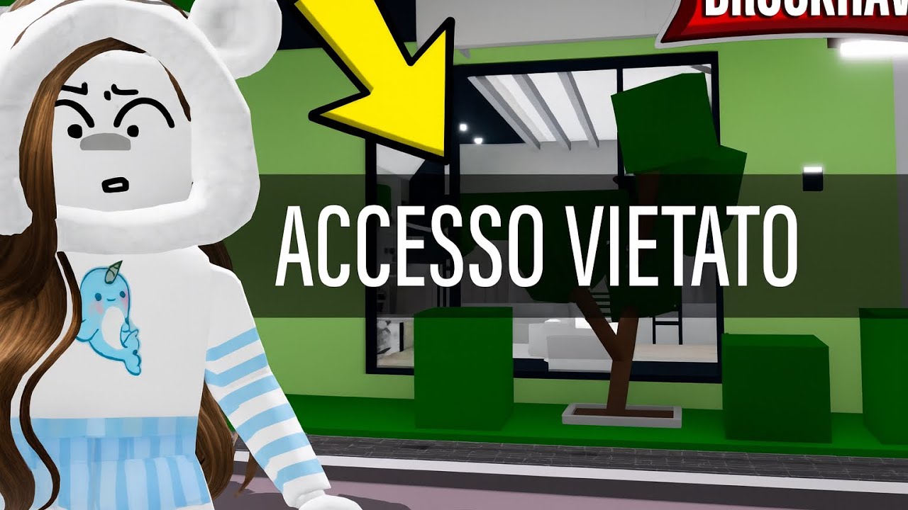 ENTRO DI NASCOSTO NELLE CASE CON LE SCRITTE SU BROOKHAVEN ROBLOX!
