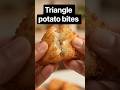 🔥 Crispy Triangle Potato Bites 😋 # Easy # Tasty Potato Snack # Quick Recipe#shorts #Ai.