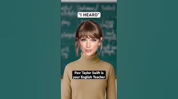 If Taylor Swift was your English Teacher 👩‍🏫 #taylorswift
