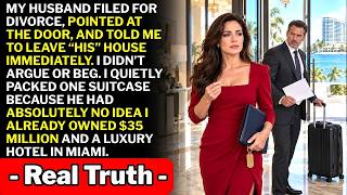 “Get Out of My House,” Said After Filing for Divorce, He Didn’t Know I Owned $35M and a Miami Hotel