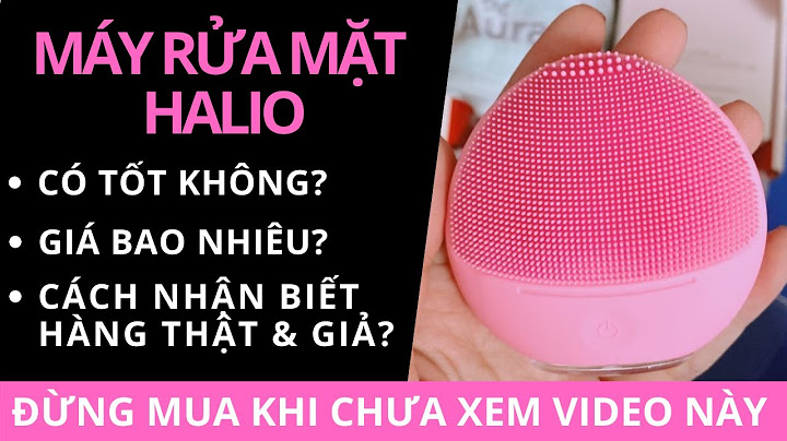 Máy rửa mặt halio giá bao nhiêu