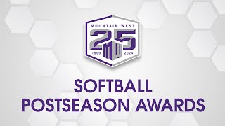 2024 MW Softball Players & Coach of the Year Awards