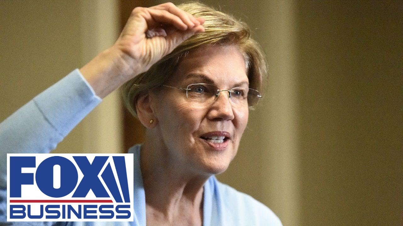 Elizabeth Warren reacts to internet-hyped stock surge