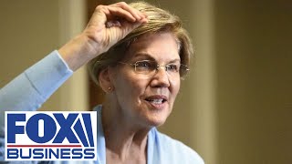 Sen. Elizabeth Warren reacts to internet-hyped stock surge