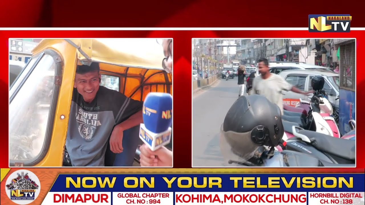 В Димапуре царит кризис незаконной парковки: транспортный поток перегружен.