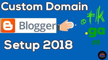 How to Redirect the Blogger.com into the custom Domain in 2018 || .tk