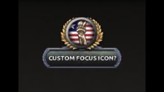 HOI4 MODDING | How to make custom focus icons (Simplified)