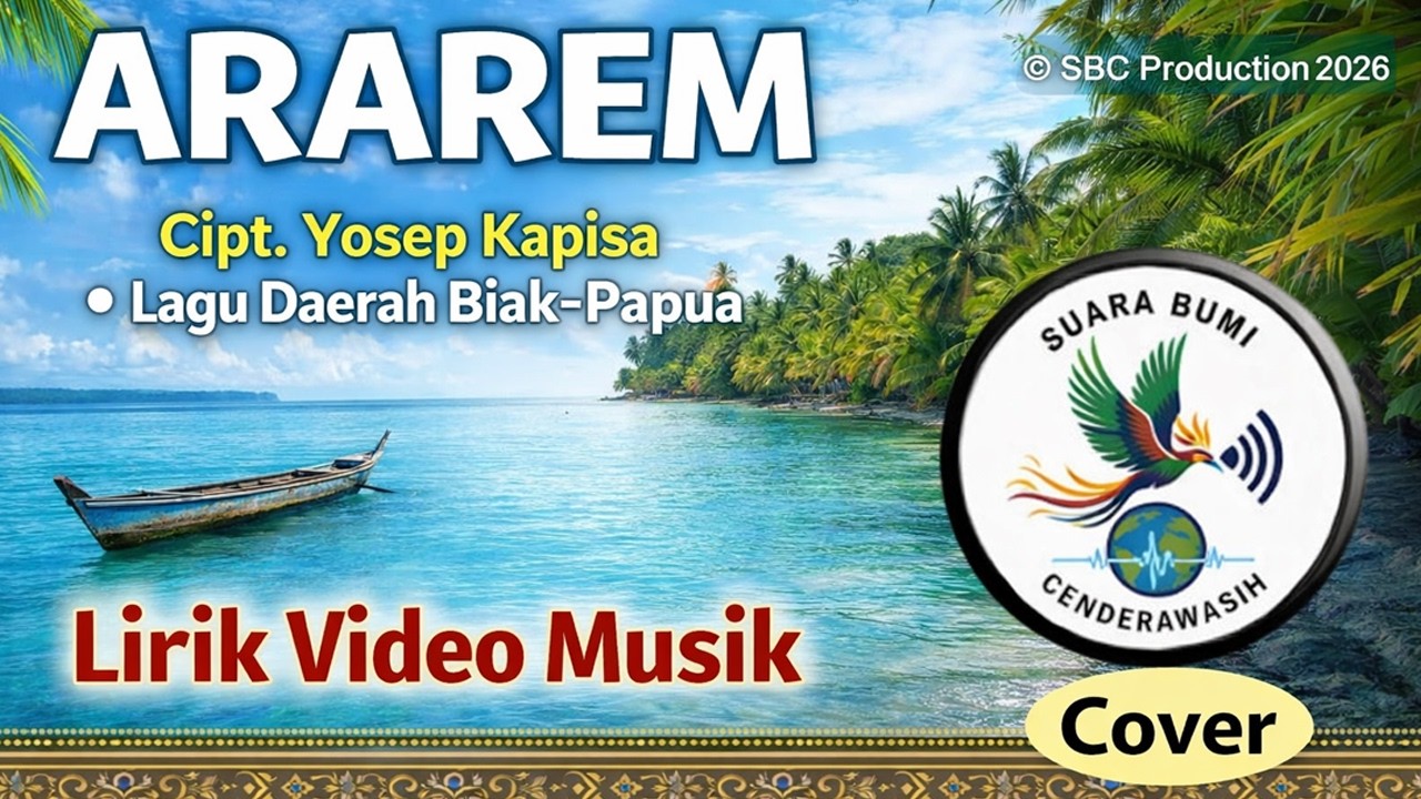 ARAREM | Cipt. Yosep Kapisa | Lagu Daerah Biak - Papua | Lirik Video Musik | © SBC Production 2026