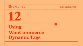 [12] Using WooCommerce Dynamic Tags