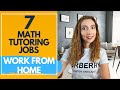 Best 7 Online math tutoring jobs to work from home in 2021 (START NOW)