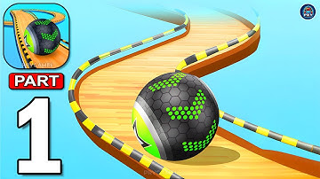 Going Balls - Gameplay Walkthrough Part 1 Level 1-14 (Android, iOS)