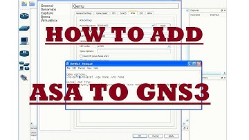 How to Add ASA Firewall to GNS3 : GNS3 Tutorial : Cisco Training Videos