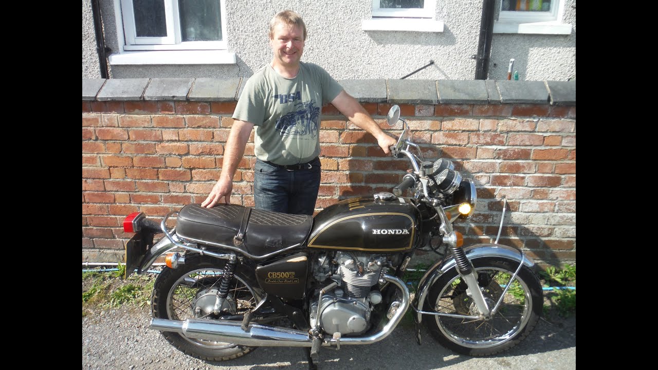 Honda CB500T owned since 1983, short ride after Honda CB500T owned since 1983, short ride after
