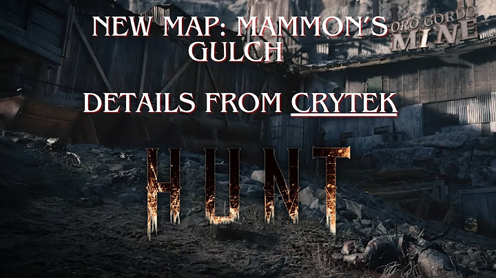 Developer Details on Hunt's New Map: Mammon's Gulch (Short-Video Summary)