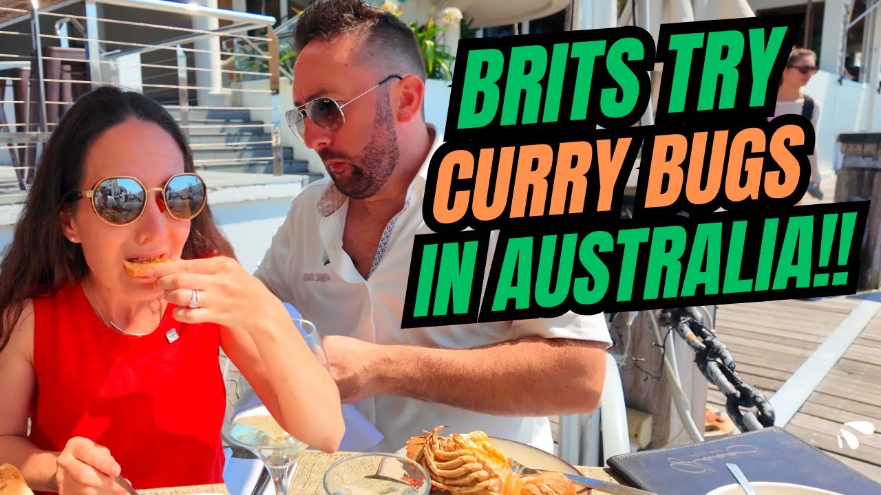 БРИТАНЦЫ ВПЕРВЫЕ ПОПРОБОВАЛИ КАРРИ-БАГС В АВСТРАЛИИ!!!