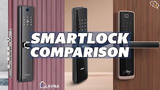 Lavna - Qubo - Godrej | Smart lock Comparison 2024