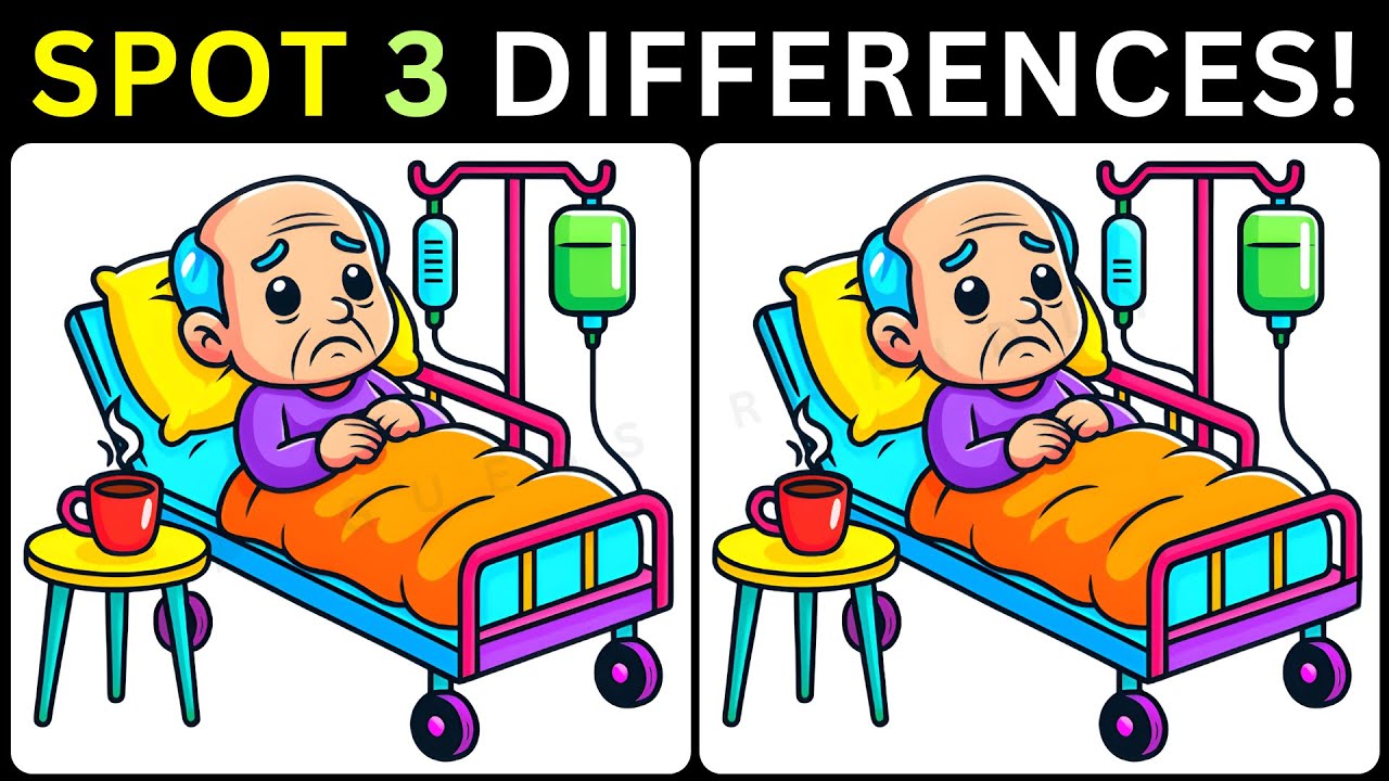 📷Find What Changed, Just Three Differences✨【#310 Brain Game Challenge Spot 3 Differences】