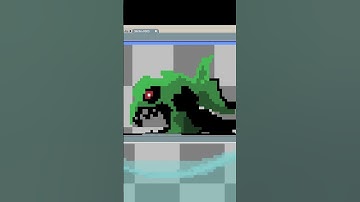 🐟🧟ZombieFish🐟🧟 #gamedev #pixelart #art #2dart #timelapse #gamedesign #indiedev #animation #fish