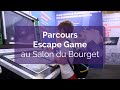 Parcours escape game  collock x salon du bourget