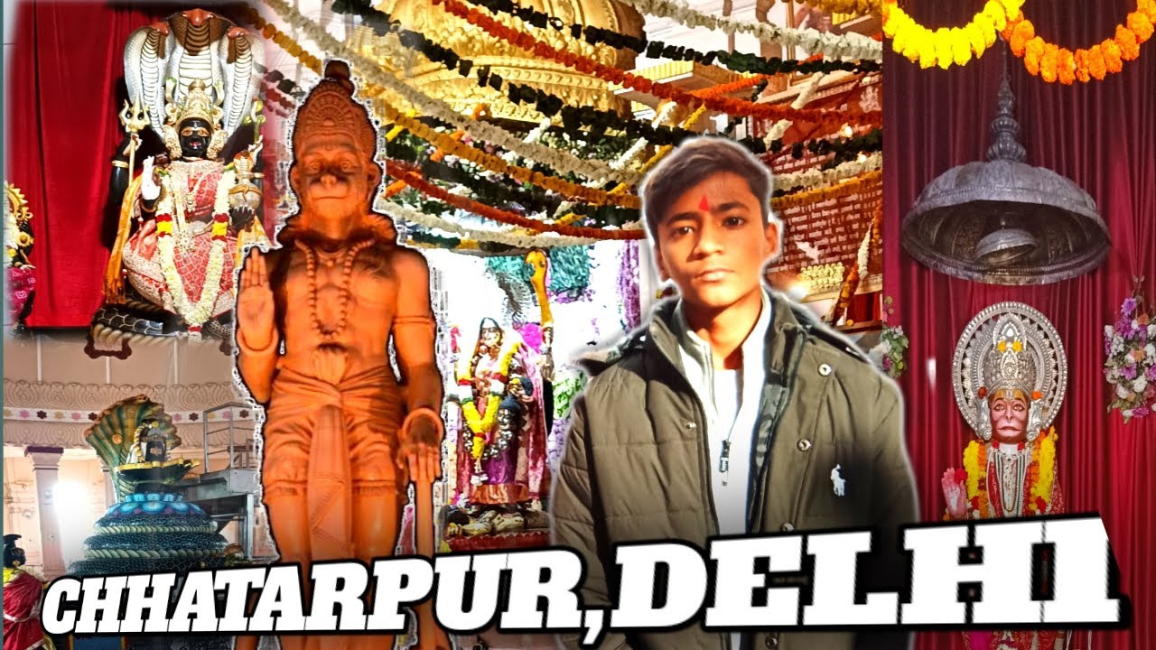 Going Chhatarpur,Delhi Temple With Metro 🚇 || First Time Travel In Metro || Delhi Day-3