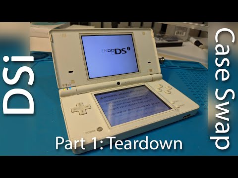 How to Replace Nintendo DSi Shell and Screen - Part 1: Teardown