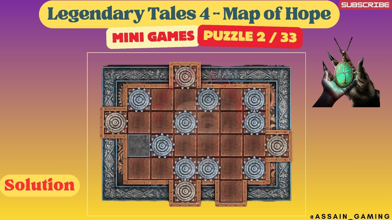 Legendary Tales 4 Puzzle 2 - YouTube