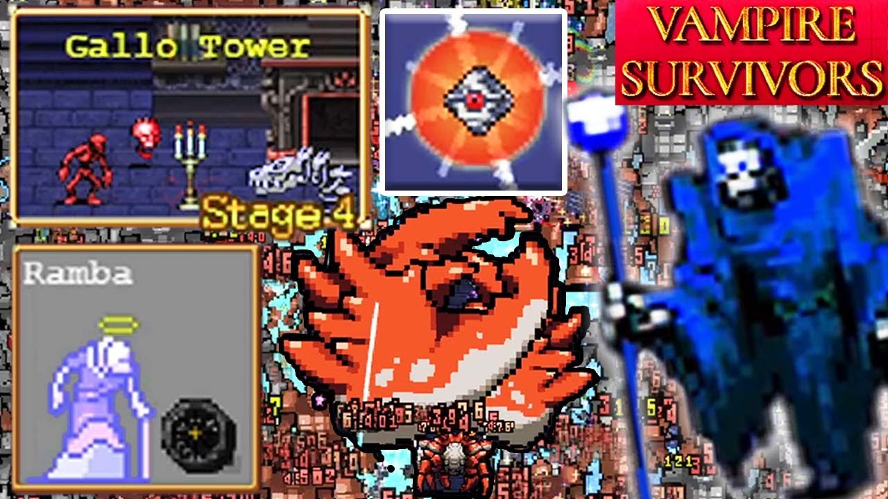 新要素が超盛り沢山な大型アップデート！『Vampire Survivors』