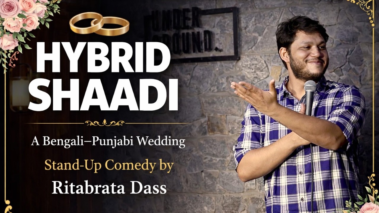 Hybrid Shaadi: A Bengali - Punjabi Wedding | Stand up comedy by Ritabrata Dass