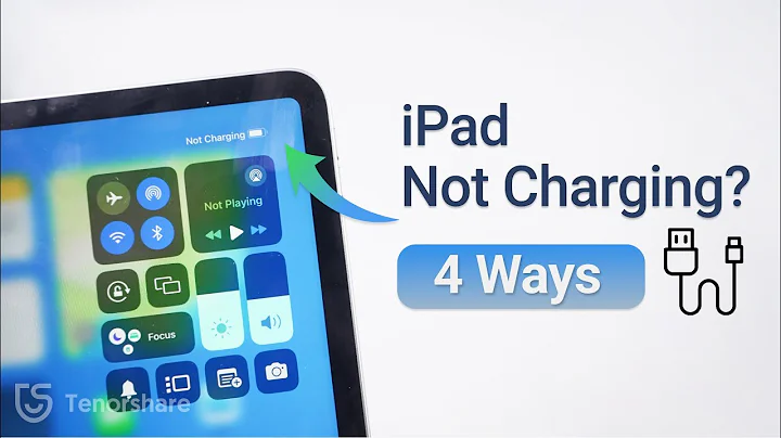 iPad Not Charging? Top 4 Ways to Fix iPad Pro/Air/Mini (iPadOS 17 Supported)- 2024