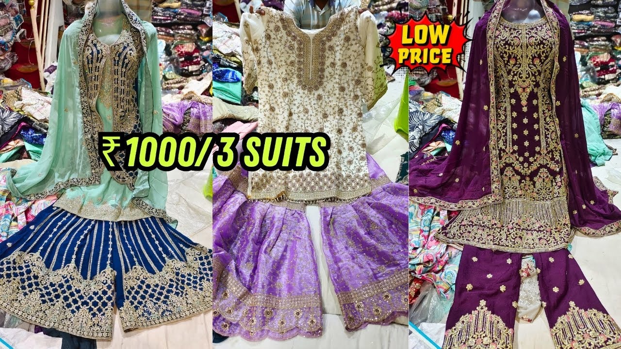 1+1 Wedding Dresses ₹499/- | Single Delivery Sharara Tailcut Pakistani Suits
