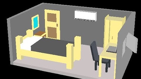 Pembuatan Objek 3D "Kamar Sederhana" Menggunakan OpenGL
