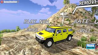 Offroad Hummer Driving 3d Game / Mountain Vehicles / Offroad Jeeps / Android Gameplay Video screenshot 3