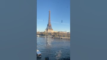 France: A view of the Eiffel Tower from Metro Line 6 Bir Hakeim #EiffelTower #Paris #France #Travel